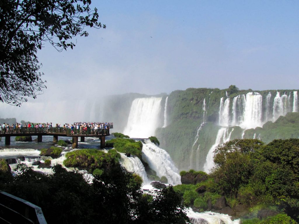 Cataratas do Iguaçu no Parque Nacional do Iguaçu. Foto: Rafaela Vendrametto Granzotti