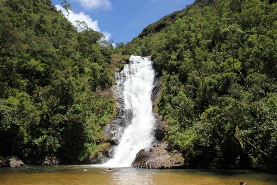 Cachoeira dos Veados no Parque Nacional Serra da Bocaina. Foto: Marcio Motta